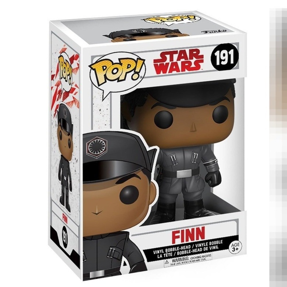 Funko Pop Finn 191 Star Wars First Order Disguise The Last Jedi Vinyl Figure New